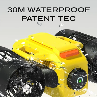 Lefeet Versatile Modular Water Scooter | Model Seagull C1 | Length 15.98" | Thrust 8 kgf | Depth 30m | For Scuba & SUP
