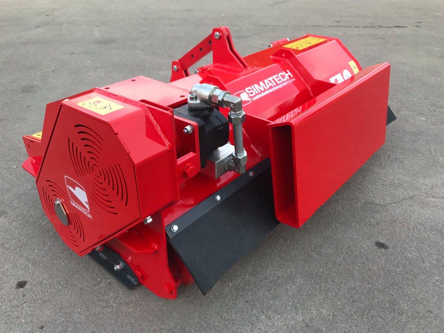 Simatech Mini Skid Steer Mulcher - Mini Excavator Mulcher VML 110