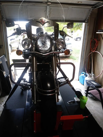 Black Widow Extra-Long Approach Ramp For ProLift Table | Model BW-PROLIFT-HD-XLTABR | Width 24" | 40" Ramp Length | For Motorcycle, ATV & UTV Lift Table Loading