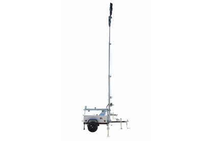 Larson Electronics 20kW Generator - Water Cooled Diesel Engine - 25' Telescoping Tower - (4) LED Lamps - 25 Gal Tank