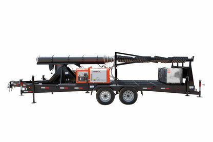 Larson Electronics 50' Pneumatic Megatower™ on 21 Foot Trailer - 11KW Genset - 110 Gallons - Lights NOT Included