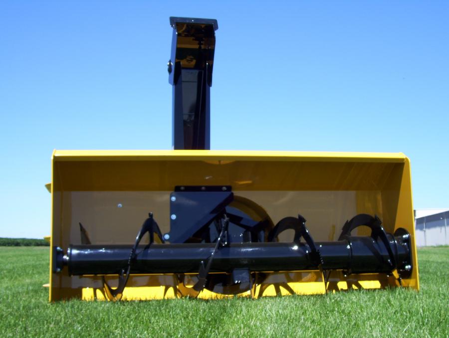 HitchDoc Hydraulic Snow Blower | Model HDS72SS | Width 72" inches | Oil Flow Range 11–35 GPM | For Extreme Duty Skid Steer
