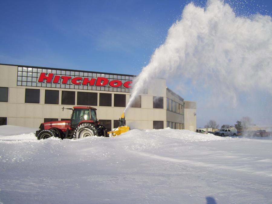 HitchDoc PTO Snow Blower | Model HDS10210 | Width 120” inches | Horsepower 350 HP | For Tractor