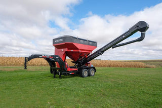 HitchDoc Travis Bulk Cart | Gooseneck 375 Series (Conveyer Model) | Width 101" inches | Horsepower 13 HP | For Tractors & Loaders