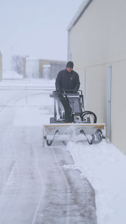 HitchDoc Snowblower | Model HDS48MS  | Width 48" inches | Oil Flow Range 7–29 GPM | For Mini Skid Steers