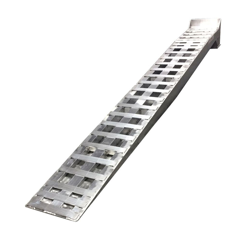Heavy Duty Ramps Aluminum Low-Profile Semi-Truck Service Ramps | Model 15-15-137-RISER | Size 11.5' L x 15" W | 15,000 lb. per Axle | Horsepower 23 HP | For -Trucks & Freightliner Cascadia