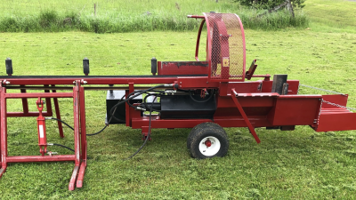 Blacks Creek Firewood Processor | Model 1500-XL | Adjustable 4-Way Wedge | Engine Horsepower 13 HP