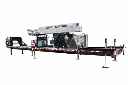Larson Electronics 40' Self-contained Megatower™ on Skid Mount - 200lbs Payload Capacity - Auto Retract - Anchor