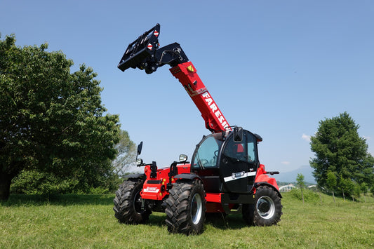 Faresin USA Heavy Duty Range Telehandler | Model FT-1529 | Lift Height 28′ 10″ | Capacity 15,432 lbs | 101 HP Deutz Engine | For Construction, Agriculture & Industrial Use