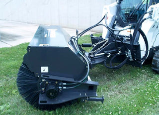 Paladin Broom Rotary | 72"-96" Working Width | 12-25 GPM | For Skid Steer