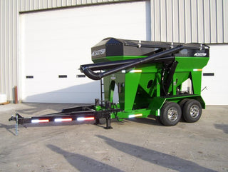 HitchDoc Travis Bulk Cart | 240 Series (Auger Model) | Width 102" inches | Horsepower 8 HP | For Tractors & Loaders