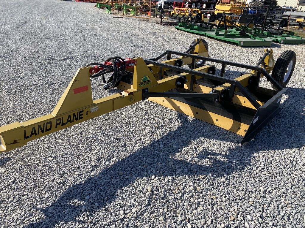 Industrias America 2024 Land Plane 8' | 8.5' Width | Hydraulic Blade Adjustment | Pull Type