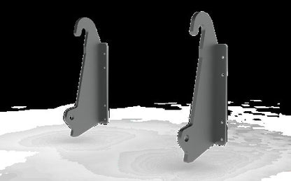 Tanco Bolt-On Brackets | Model 7006 Series | Width 8" To 16" | For Euro, Mx, Fauchueux, Manitou, Jcb Q/Fit, New Holland, Caterpiller, Schaffer, Bobcat