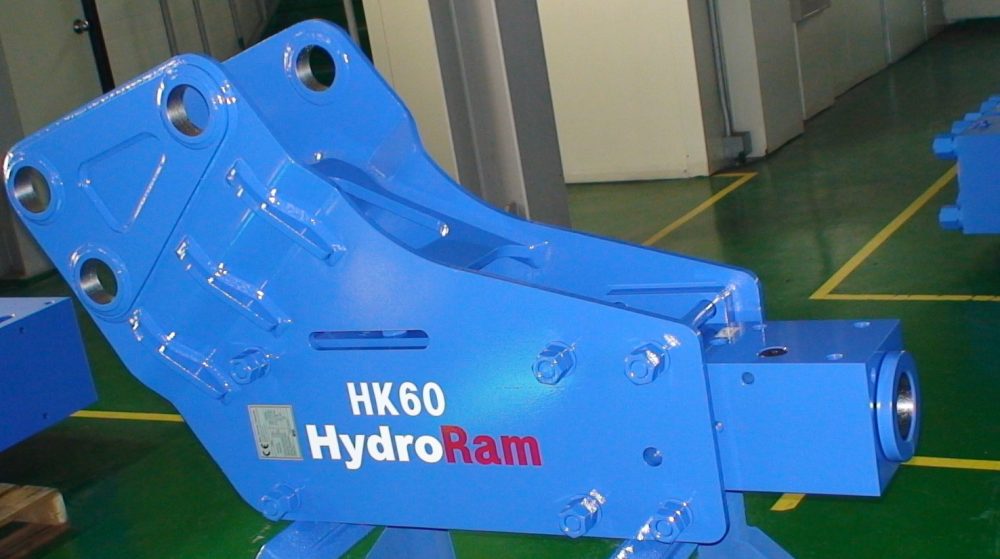HydroRam HK Series Loader Backhoe Hydraulic Hammers | Overall Length 70.4" & 72.2" | For 3.9-14.3 Ton Loader Backhoes