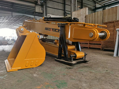 Bedrock Attachments Long Reach Arm and Boom | Model EL320D-15-SCN | Reach 49' Ft | Machine Size 20-23 Tons | For Excavators CAT 320-323D2L
