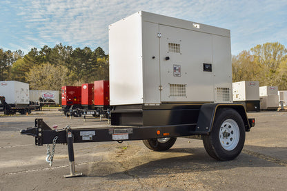 Taylor Power System Trailer Mounted Mobile Generator | Model TM-45 | Horsepower 66 HP | Standby Power 45kW