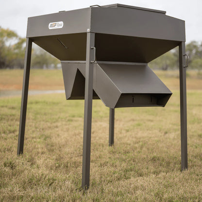 ASF Protein Combo Feeder | Capacity 1,650lb (950lbs protein + 700lbs cottonseed)