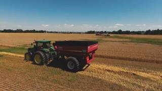 MK Martin | Gravity Box | Model MKGW12000 | 1,200 Bushel Capacity | 12 GA Steel Hopper | Horsepower 150 – 200+ HP | For Tractors