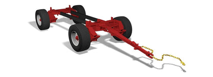 Horst Wagons 4-Wheel Heavy-Duty Wagon Gears | Model 485 | Capacity 24 Tons | Standard Reach Length 10' | Wheelbase Adjustable 10' 7" - 12' 1" | For Agricultural & Heavy Transport Applications
