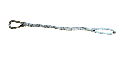 LT Marine Harpoon Dart Line Tether | Heavy-Duty Dyneema Rope | 5000 lb Test Strength | 316 Stainless Steel Carabiner | For Harpoon Rigging & Fishing Applications