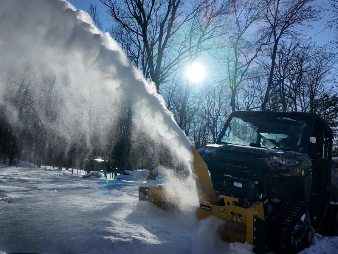 Rammy 155 UTV Snowblower | Clearing Width 61" | Engine 420 cc | 30–60 HP | For UTVs