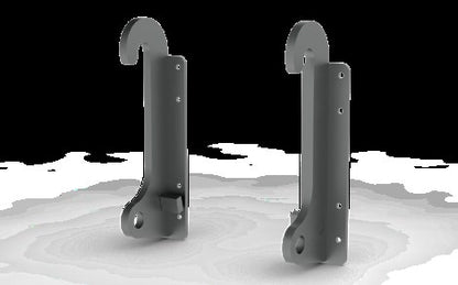 Tanco Bolt-On Brackets | Model 7006 Series | Width 8" To 16" | For Euro, Mx, Fauchueux, Manitou, Jcb Q/Fit, New Holland, Caterpiller, Schaffer, Bobcat