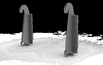 Tanco Bolt-On Brackets | Model 7006 Series | Width 8" To 16" | For Euro, Mx, Fauchueux, Manitou, Jcb Q/Fit, New Holland, Caterpiller, Schaffer, Bobcat