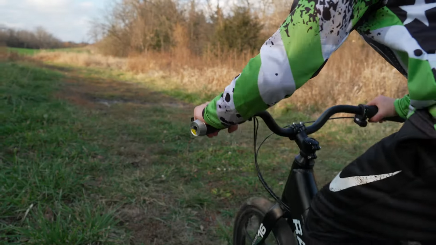 Rambo | Kids E-Bike | Model 16" Lil Whip | Width 16" Wheels | 14 MPH Max Speed | 250W Motor | 24V 7Ah Battery | For 4–8 Ages, Up To 75 lbs