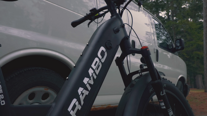 Rambo | E-Bikes | Model Savage 2.0 | 750W-1000W Bafang Hub Motor | Up to 65 Miles Range | 48V 15Ah LG Battery | Speed Up to 30 MPH