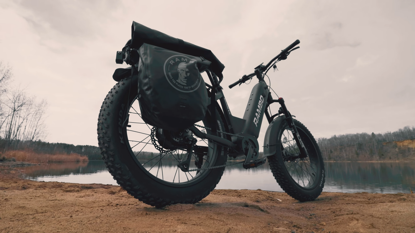 Rambo | E-Bikes | Model Savage 2.0 | 750W-1000W Bafang Hub Motor | Up to 65 Miles Range | 48V 15Ah LG Battery | Speed Up to 30 MPH