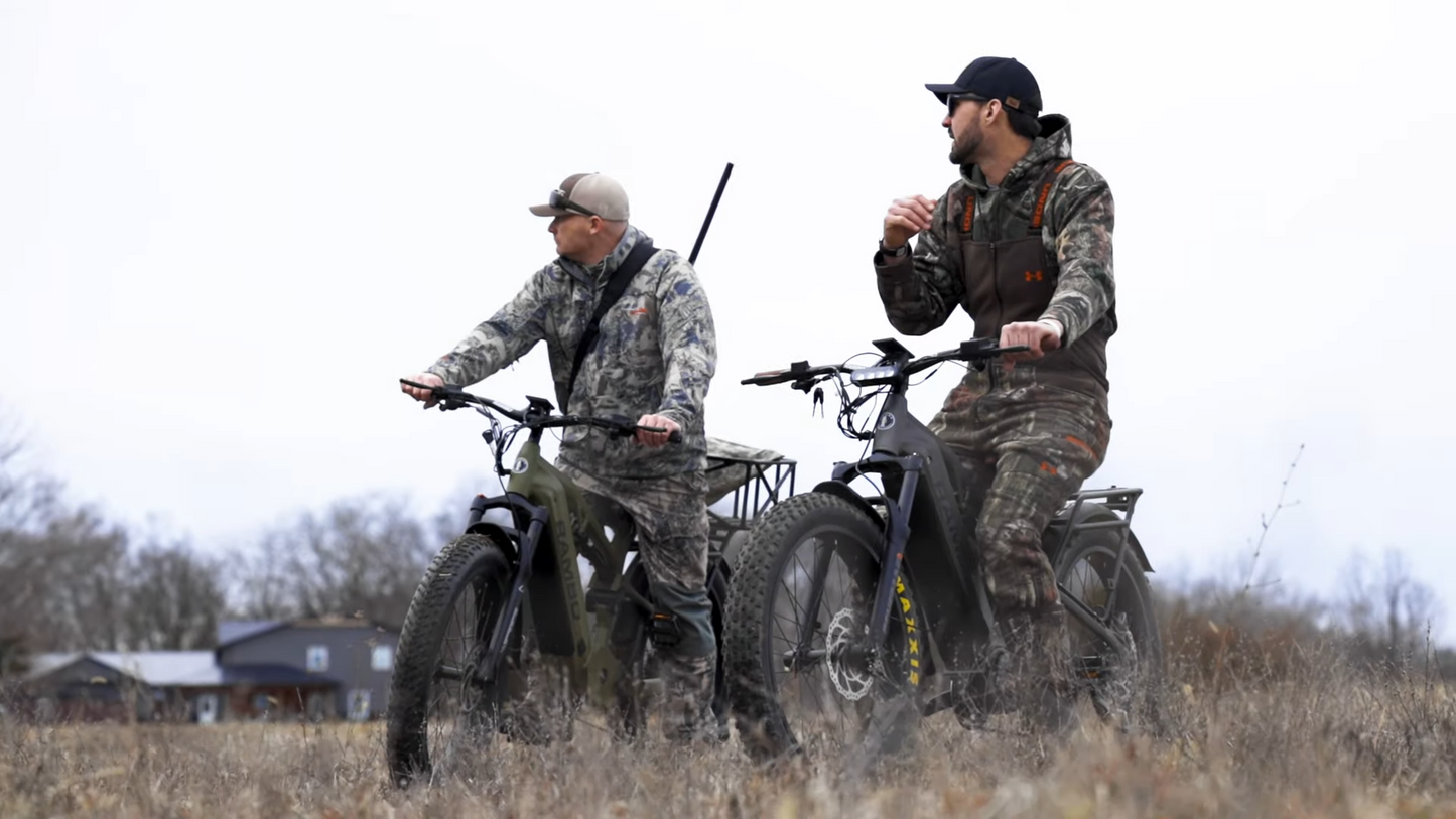 Rambo | E-Bike | Model Dominator HD | Width 26"x4.0 Tires | 1000W Bafang BBSHD Motor | Up to 98 Mile Range | 48V 15Ah LG Battery