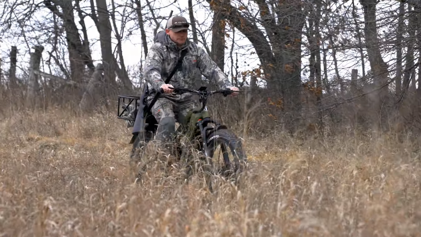 Rambo | E-Bike | Model Dominator HD | Width 26"x4.0 Tires | 1000W Bafang BBSHD Motor | Up to 98 Mile Range | 48V 15Ah LG Battery