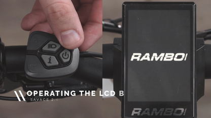 Rambo | E-Bikes | Model Savage 2.0 | 750W-1000W Bafang Hub Motor | Up to 65 Miles Range | 48V 15Ah LG Battery | Speed Up to 30 MPH