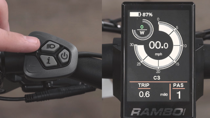 Rambo | E-Bikes | Model Savage 2.0 | 750W-1000W Bafang Hub Motor | Up to 65 Miles Range | 48V 15Ah LG Battery | Speed Up to 30 MPH