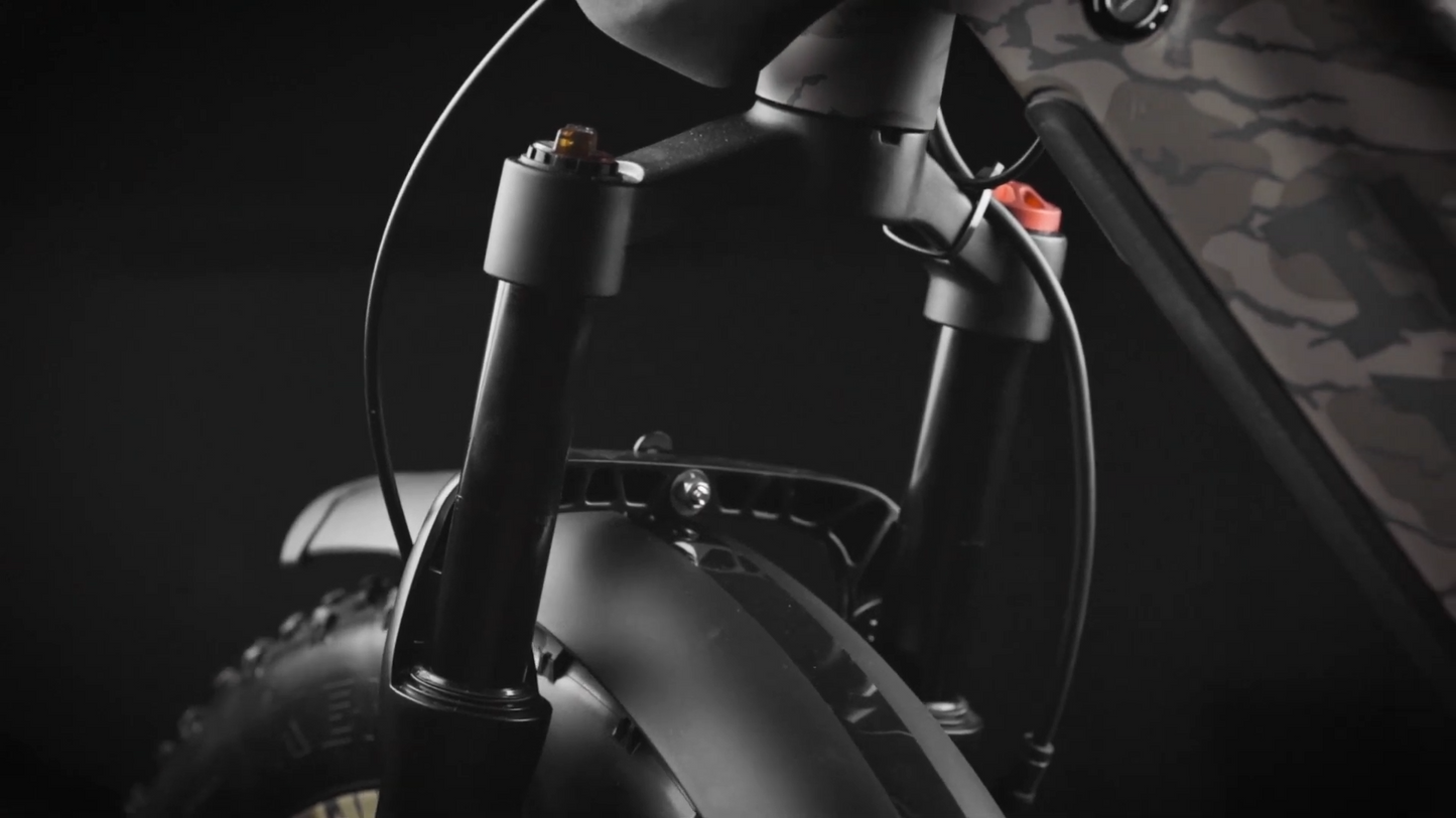 Rambo | E-Bike | Model Krusader 3.0 | Dual 500W Bafang Hub Motors | 48V 15Ah Battery | Up to 110 Miles Range | Speed  Up-To 28 Mph