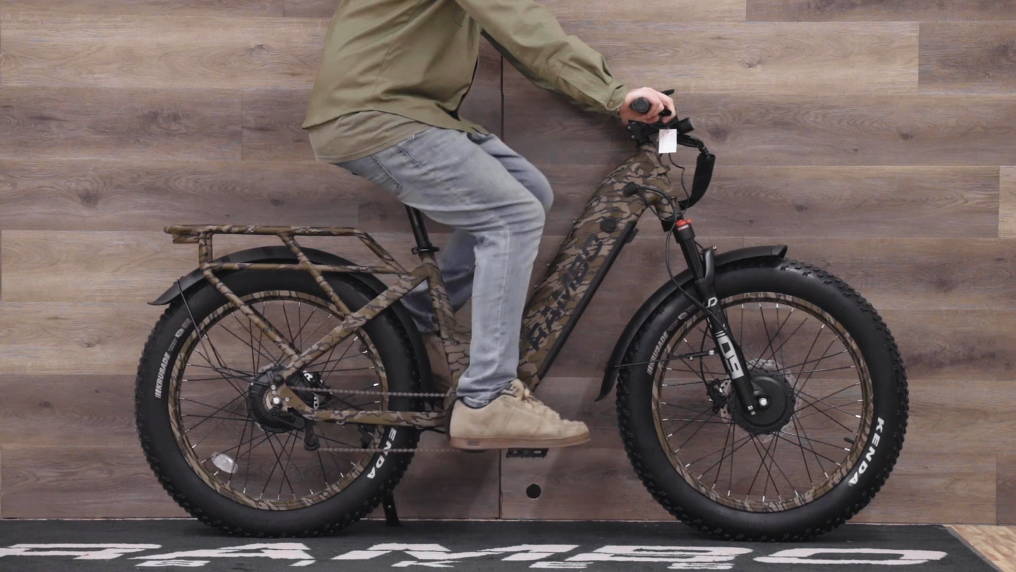 Rambo | E-Bike | Model Krusader 3.0 | Dual 500W Bafang Hub Motors | 48V 15Ah Battery | Up to 110 Miles Range | Speed  Up-To 28 Mph