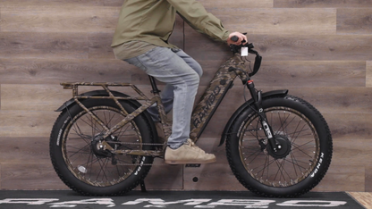 Rambo | E-Bike | Model Krusader 3.0 | Dual 500W Bafang Hub Motors | 48V 15Ah Battery | Up to 110 Miles Range | Speed  Up-To 28 Mph