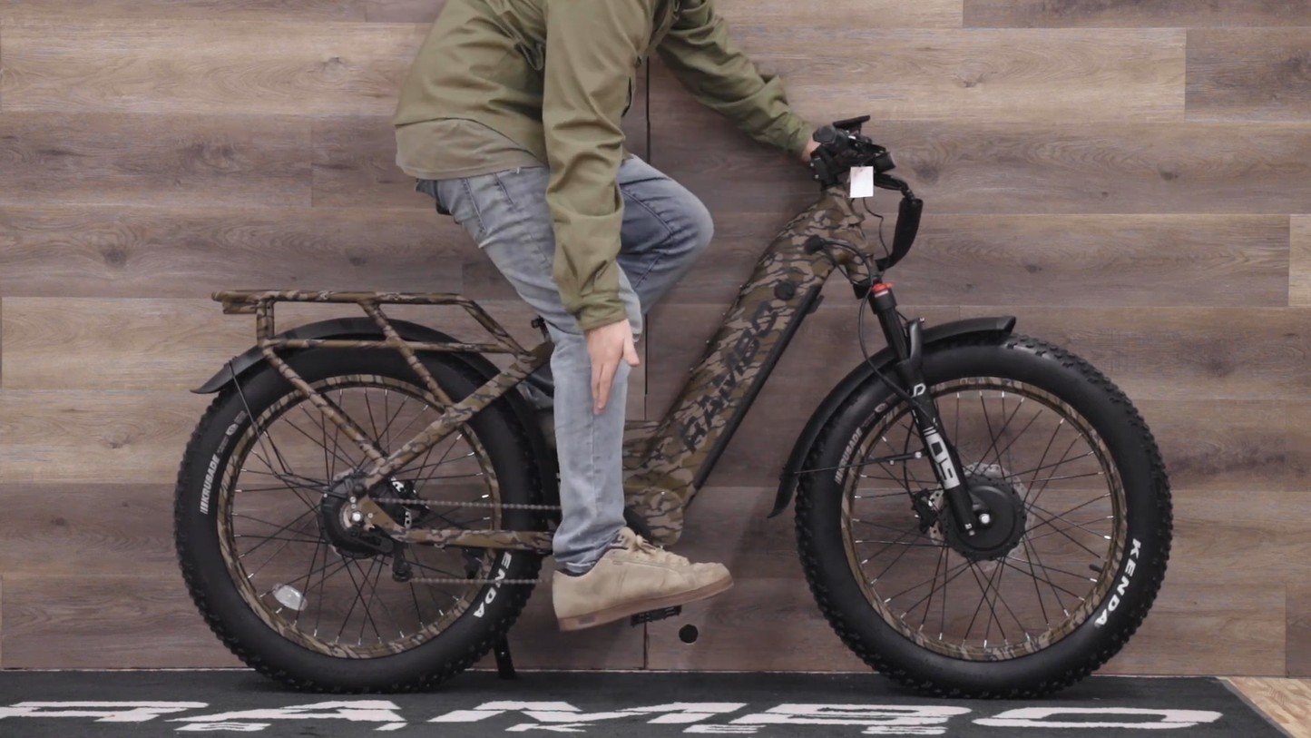 Rambo | E-Bike | Model Krusader 3.0 | Dual 500W Bafang Hub Motors | 48V 15Ah Battery | Up to 110 Miles Range | Speed  Up-To 28 Mph