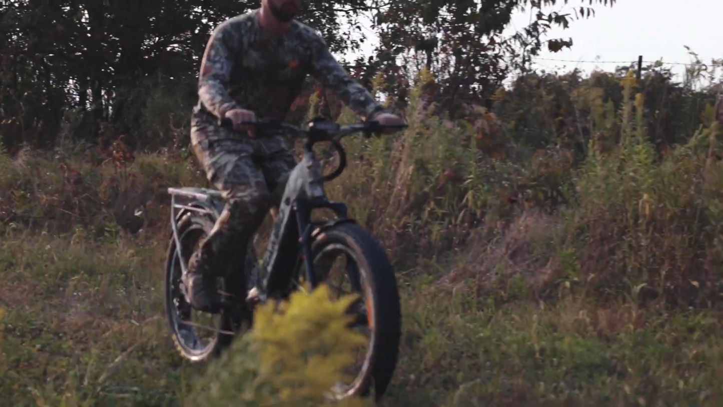 Rambo | E-Bike | Model Venom 2.0 | 1,000W Ultra Drive Mid-Motor | Speed Up-To 32 Mph | Up to 65-Mile Range | 48V 20Ah LG Battery