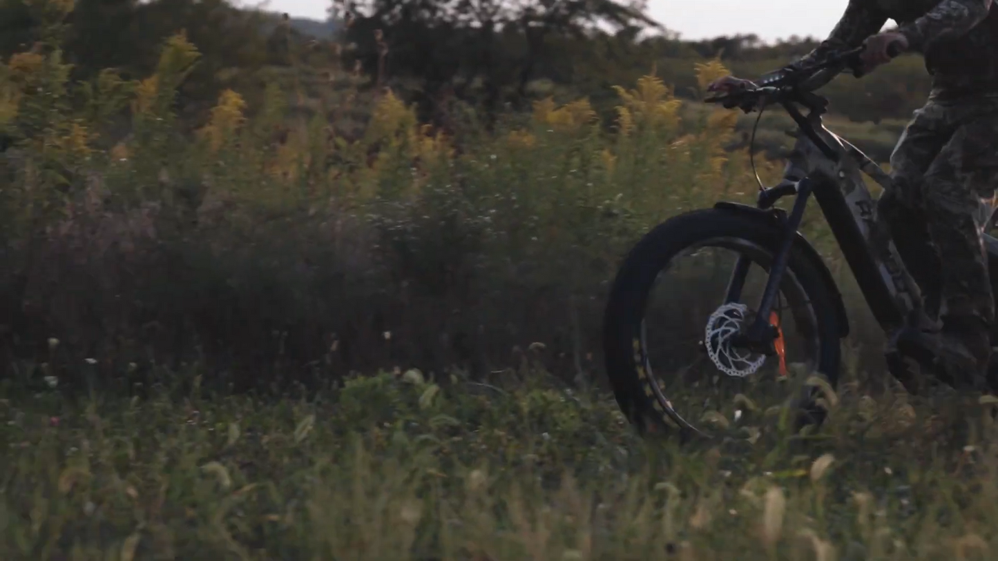 Rambo | E-Bike | Model Venom 2.0 | 1,000W Ultra Drive Mid-Motor | Speed Up-To 32 Mph | Up to 65-Mile Range | 48V 20Ah LG Battery