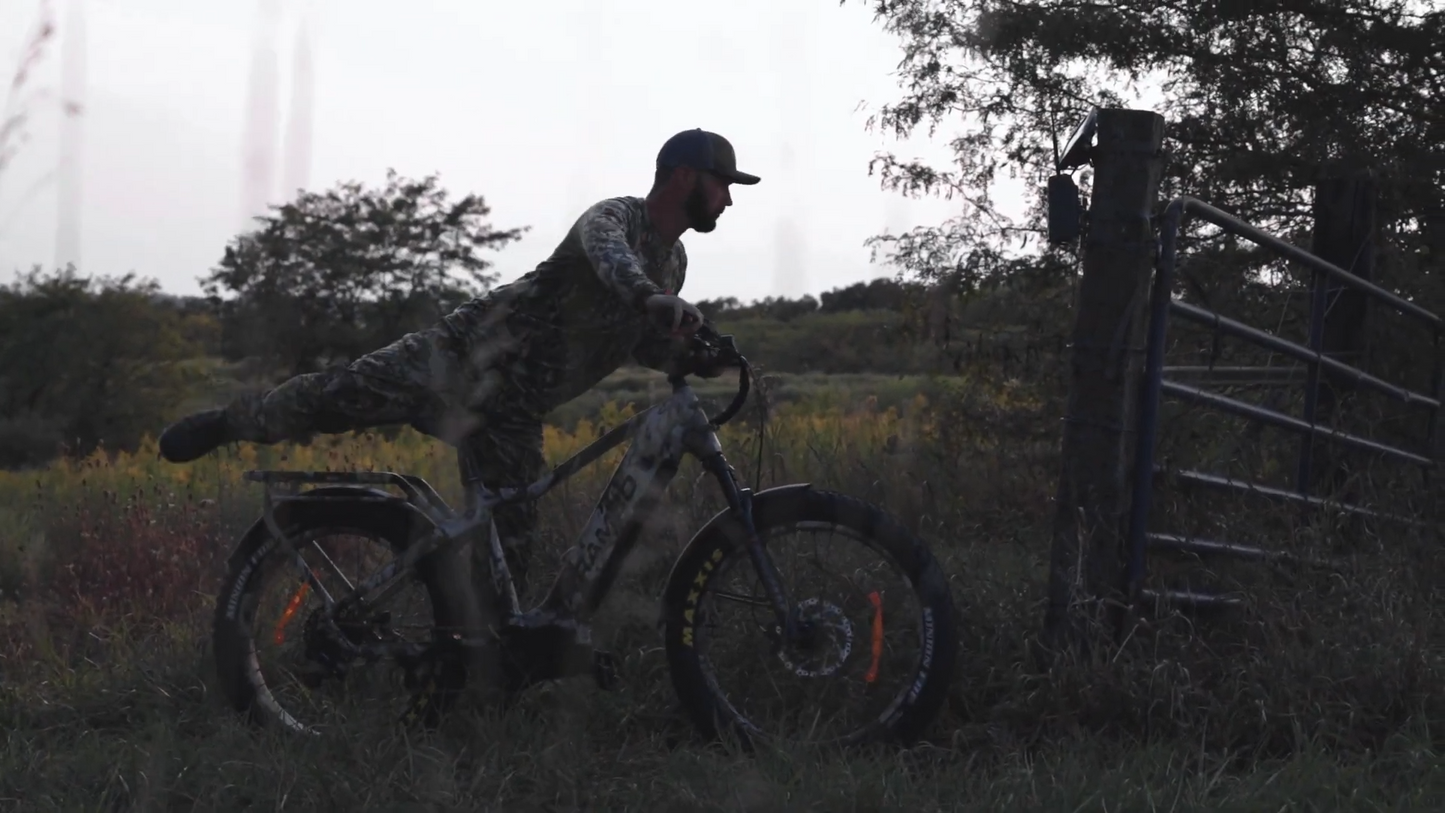 Rambo | E-Bike | Model Venom 2.0 | 1,000W Ultra Drive Mid-Motor | Speed Up-To 32 Mph | Up to 65-Mile Range | 48V 20Ah LG Battery