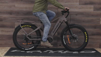 Rambo | E-Bike | Model Venom 2.0 | 1,000W Ultra Drive Mid-Motor | Speed Up-To 32 Mph | Up to 65-Mile Range | 48V 20Ah LG Battery