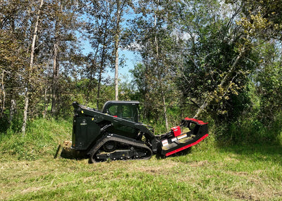 Erskine BCX Open Front Brush Cutter | Model 74” & 80” | 10” Cutting Capacity | 15–41 GPM | For Skid Steer