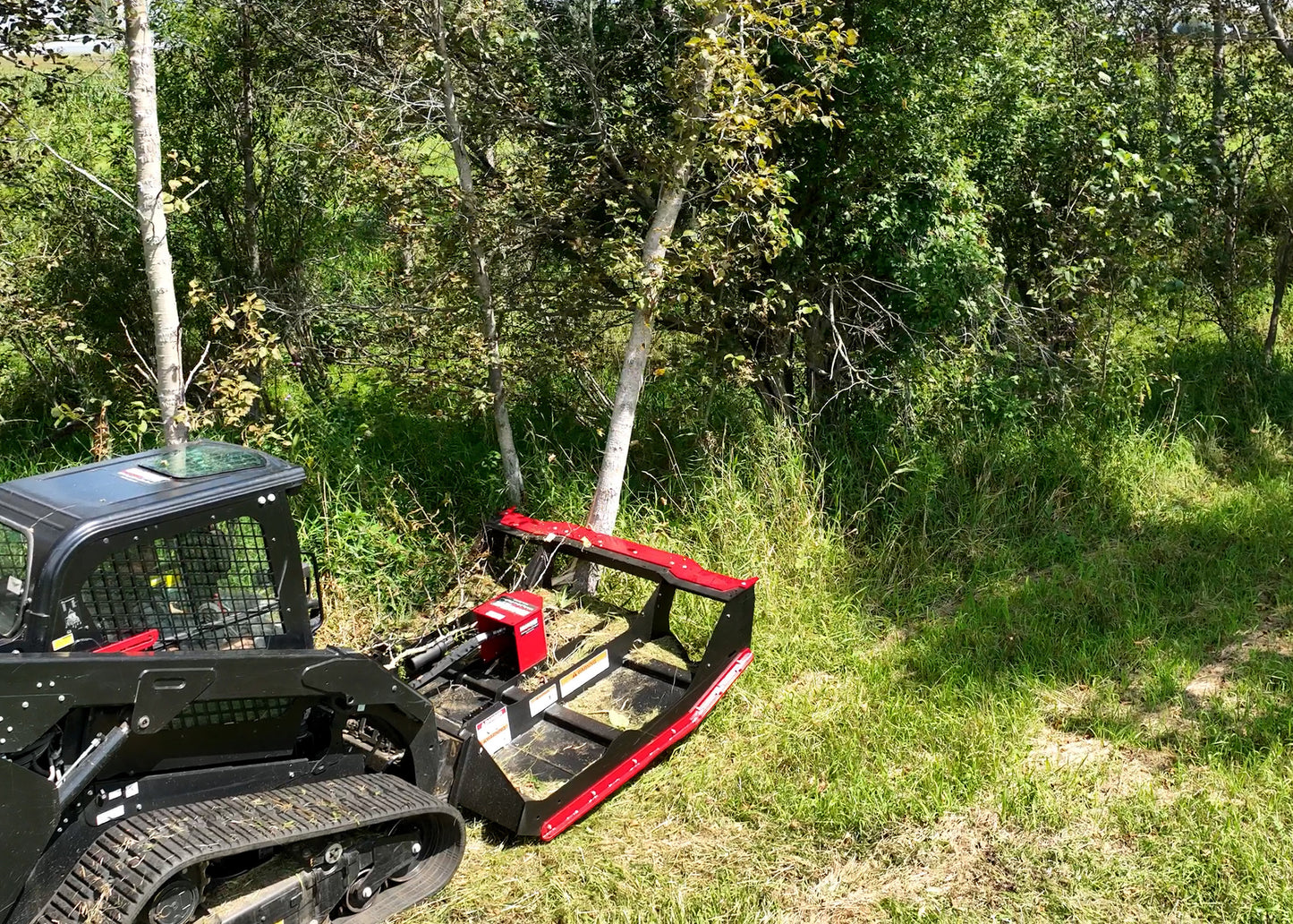 Erskine BCX Open Front Brush Cutter | Model 74” & 80” | 10” Cutting Capacity | 15–41 GPM | For Skid Steer