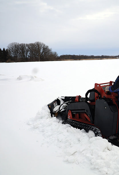 Erskine Mini V-Plow | Width 48" & 60" | 10–20 GPM | For Mini Skid Steers