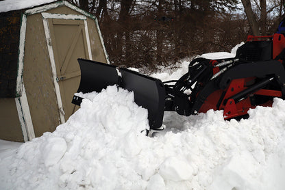 Erskine Mini V-Plow | Width 48" & 60" | 10–20 GPM | For Mini Skid Steers