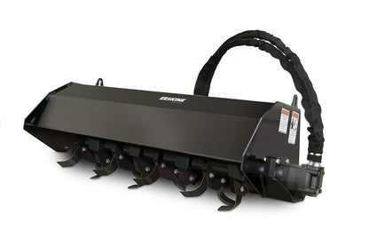 Erskine Mini Rotary Tiller | Width 50.5" | 7–16 GPM | For Mini Skid Steers & Compact Loaders