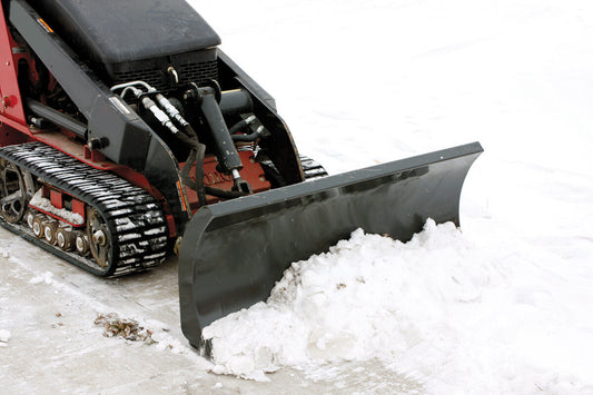 Erskine Mini Snow/Light Material Blade | Width 48” & 60” | 10–20 GPM | For Mini Skid Steers & Compact Loaders