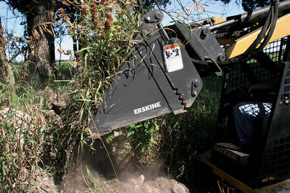 Erskine Mini 4-in-1 Combination Bucket | Width 49.5" | 10–20 GPM | For Mini Skid Steers & Compact Loaders