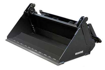 Erskine Mini 4-in-1 Combination Bucket | Width 49.5" | 10–20 GPM | For Mini Skid Steers & Compact Loaders